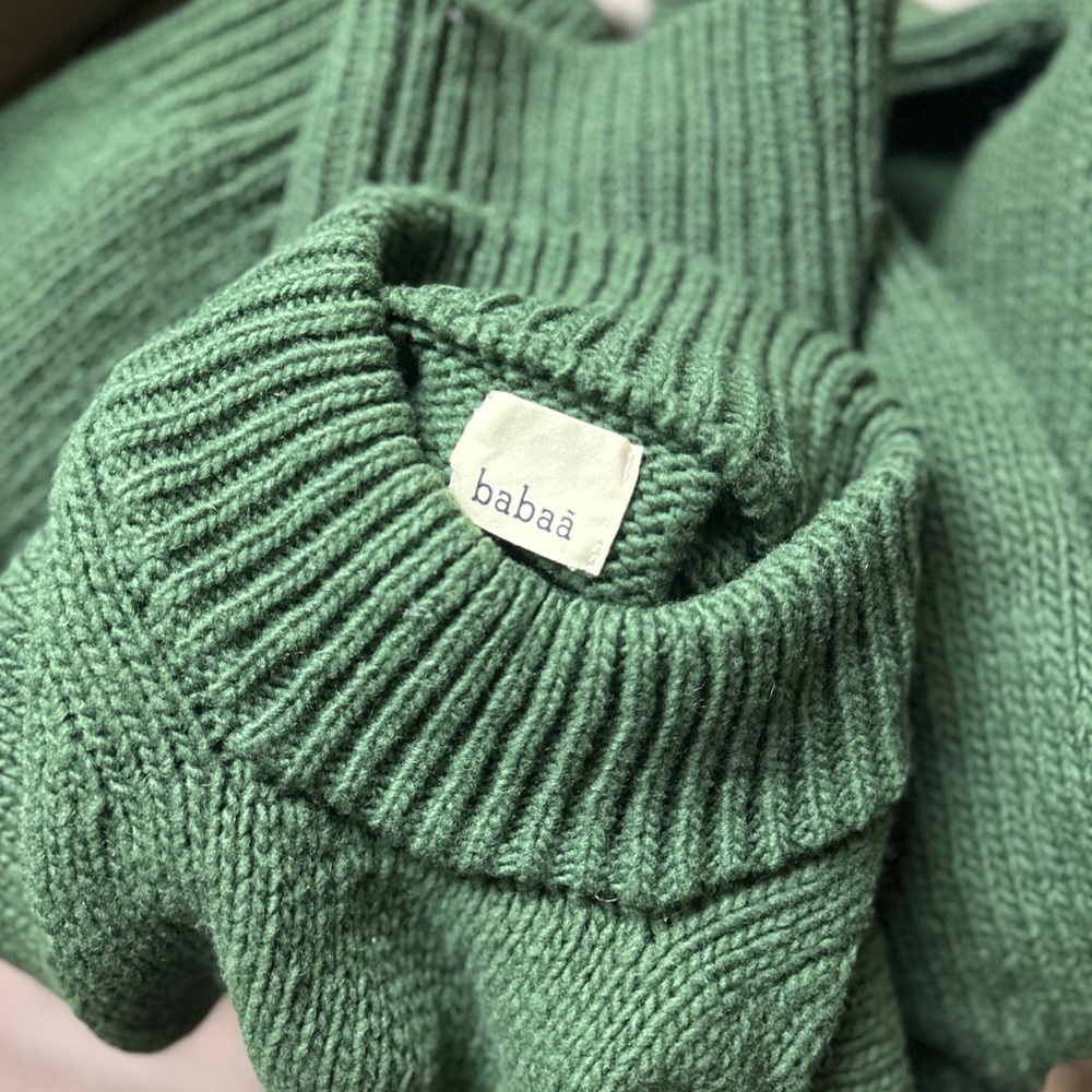 NWT Babaa No. 15 Jumper in Forest - One Size - Picture 5 of 11